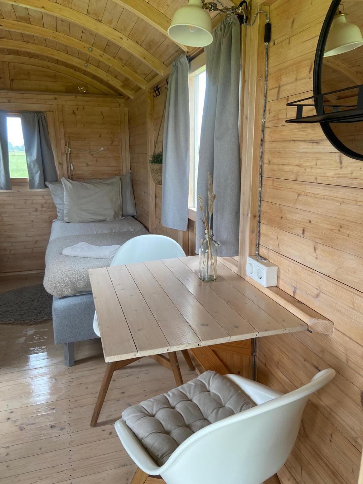 Bed and Breakfast Pipowagen Op Camperplaats Vechtdal Nieuwleusen Экстерьер фото